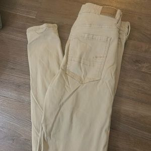 American Eagle HI-Rise Sand Jeggings